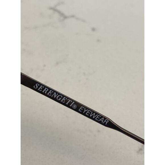 Vintage Serengeti Eyewear Sunglasses STRATA 5585 Rare Tortuga Framed FRAMES ONLY - Picture 3 of 10